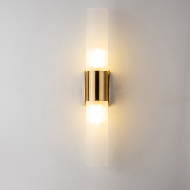 lightinthebox aplice cu led aplice de perete în stil nordic modern mat aplice de perete aplice cu led pentru dormitor sufragerie lumina de perete din sticla 220-240v 12 w 2025 - $165.99 –P5