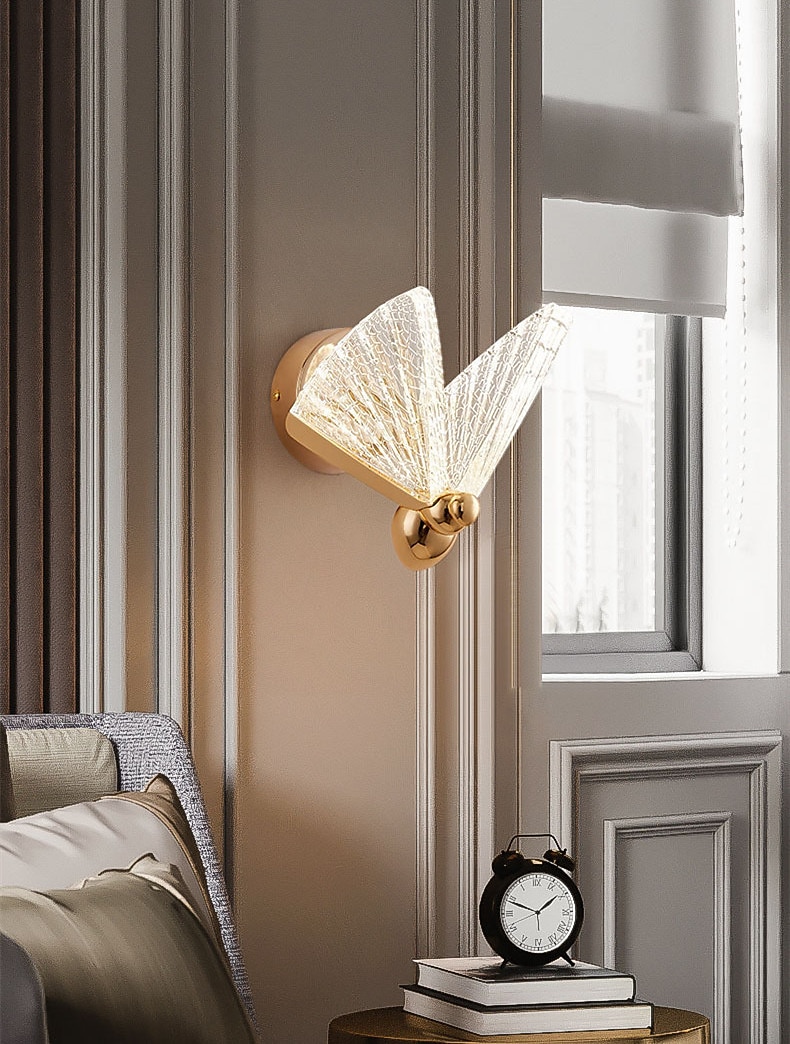 Lightinthebox LED Butterfly Wall Lights Nordic New Background Decorative Lamp Bedroom Bedside Table Creative Butterfly Wall Lamp Children's Room Hallway Wall Lamp 2025 - $199.99 –P7