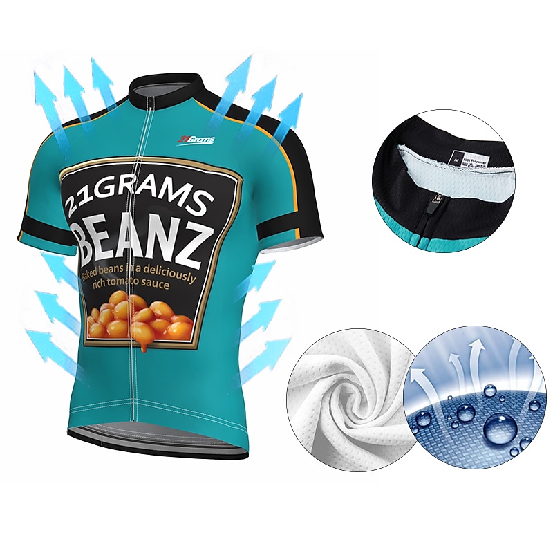 Bărbați Jersey de ciclism Retro Cu model Noutate Manșon scurt Bicicletă Jerseu Topuri cu 3 buzunare spate Ciclism montan Ciclism stradal Uscare rapidă Înapoi de buzunar Confortabil la umezeal 2026 - $30.99 –P10