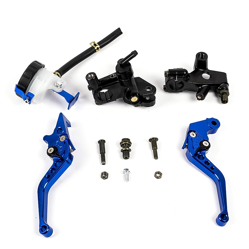 Nawenson universal 7/8 "22mm kit de alavancas de reservatório do cilindro mestre do freio da embreagem da motocicleta conjunto de reservatório de fluido conjunto de reservatório de fluido conjunto de de 2025 por $43.99 –P5