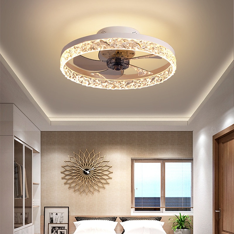 LED Deckenventilator Lichter 50 cm dimmbarer Deckenventilator Metall lackierte Oberflächen LED 220-240V 2026 - $382.89 –P12