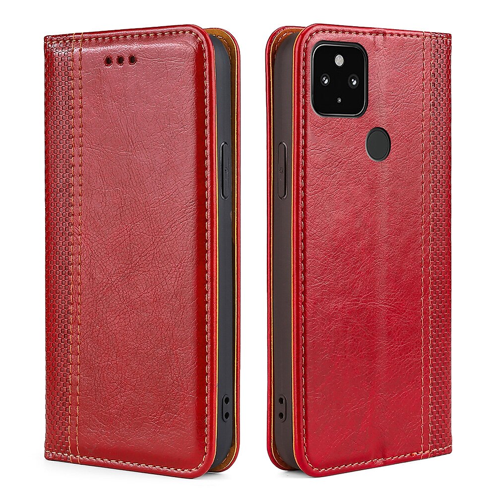 For Google Pixel 4A 4 5 3A 2 XL Wallet Card Holder Flip Leather Phone Case Cover 