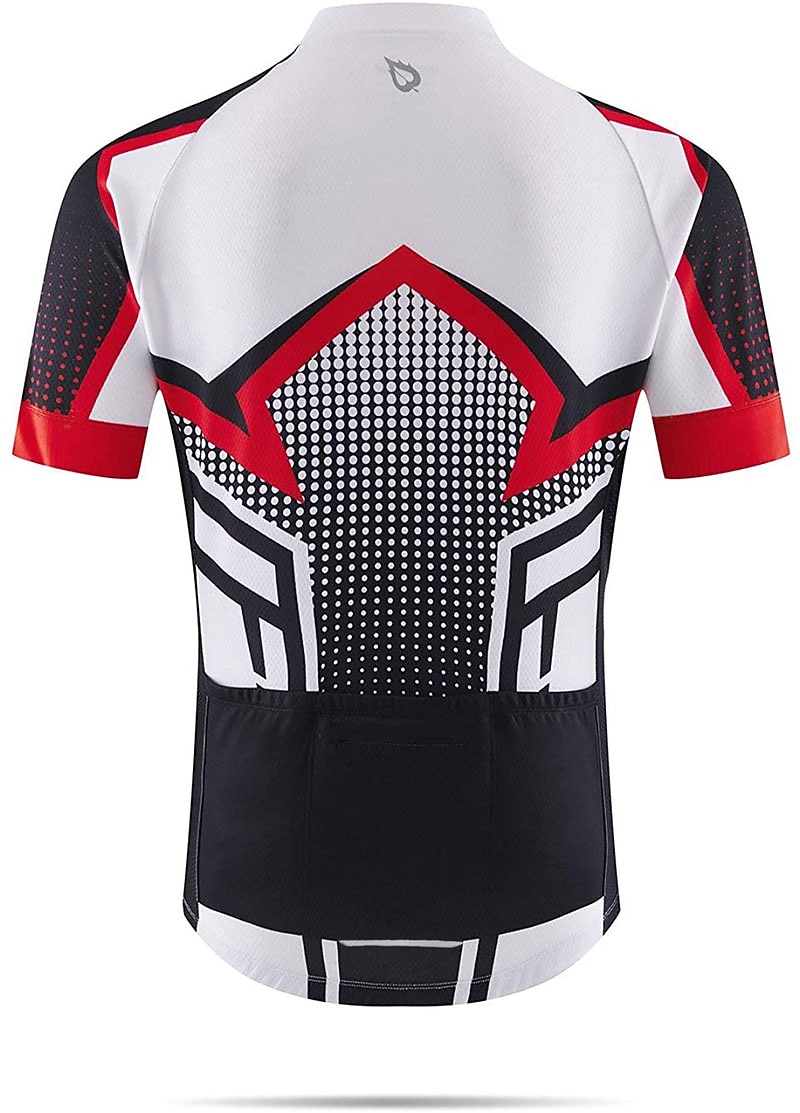 Ανδρικά Φανέλα ποδηλασίας Γραφική Πουά Αστείος Κοντομάνικο Ποδήλατο Αθλητική μπλούζα Μπολύζες με 3 πίσω τσέπες Ποδηλασία Βουνού Ποδηλασία Δρόμου Γρήγορο Στέγνωμα Moale 2026 - $30.99 –P2