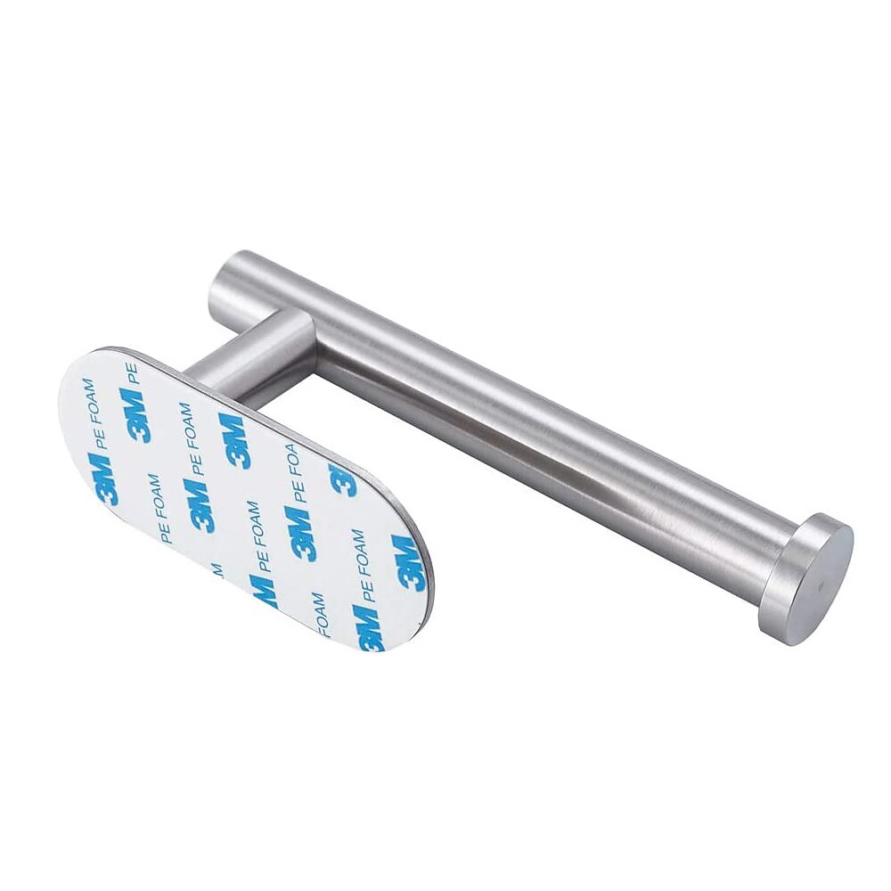 maskinvaresett for bad, selvklebende veggmontert 304 rustfritt stål håndklestang/toalettpapirholder/kåpekrok for bad 2025 - $20.99 –P1
