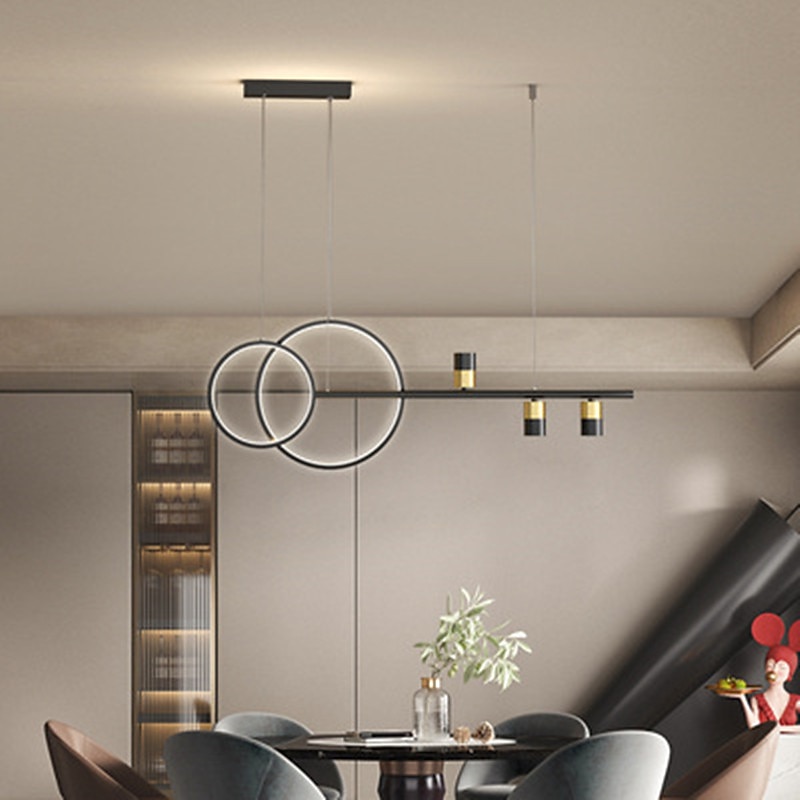 levou luz pendente 100 cm design único lustre de metal estilo artístico estilo moderno acabamento pintado com estilo LED 220-240v moderno de 2025 por $491.99 –P3