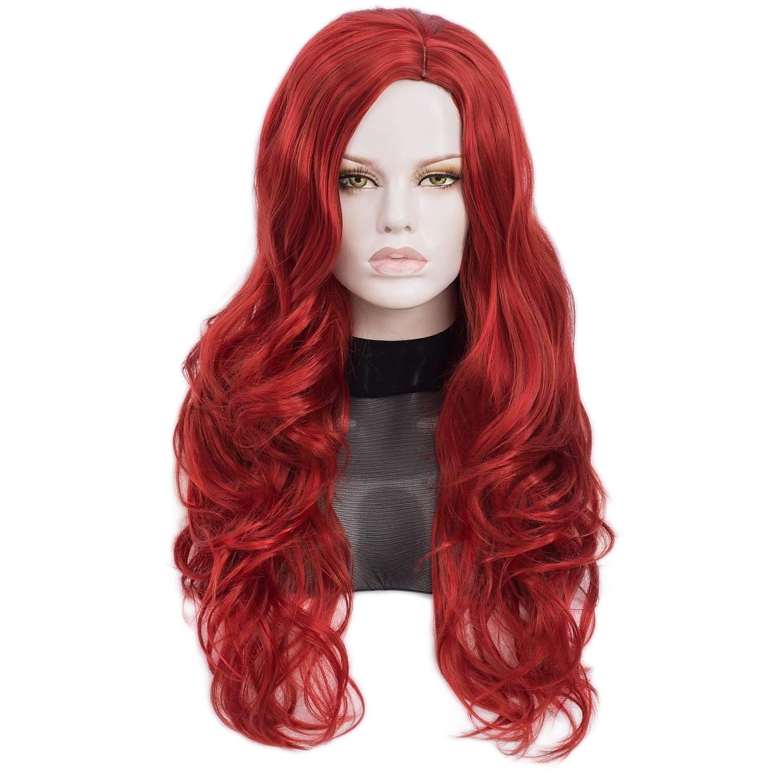 Long Curly Copper Red Jessica Rabbit Wig Halloween Wigs 2025 - $30.99 –P2
