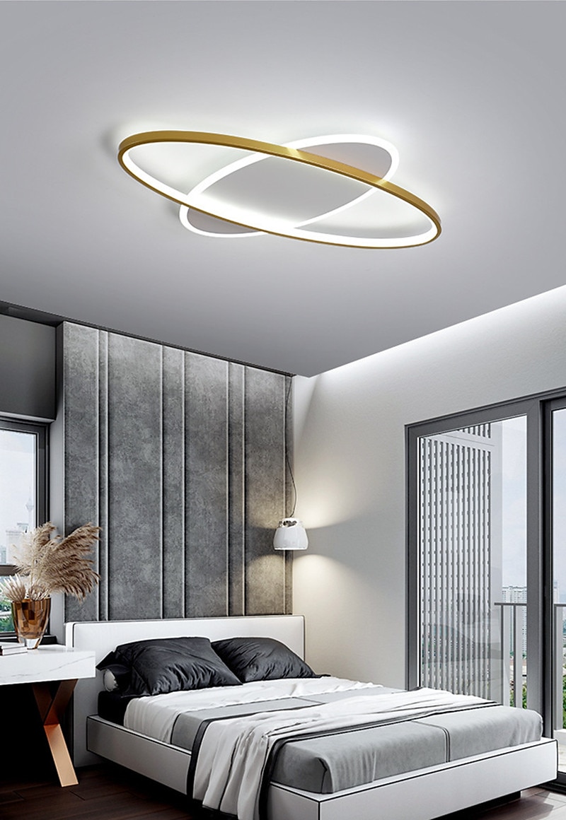 plafoniera led 45 55 cm cluster design luci da incasso metallo finiture verniciate led moderno 220-240v del 2026 a $279.39 –P7