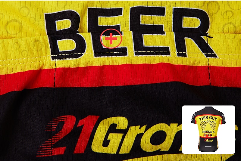 Men's Cycling Jersey Short Sleeve Bike Jersey Top with 3 Rear Pockets Mountain Bike MTB Road Bike Cycling Fast Dry Breathable Quick Dry Moisture Wicking Black Red Black Yellow Red Blue Graphic 2025 - $28.99 –P7