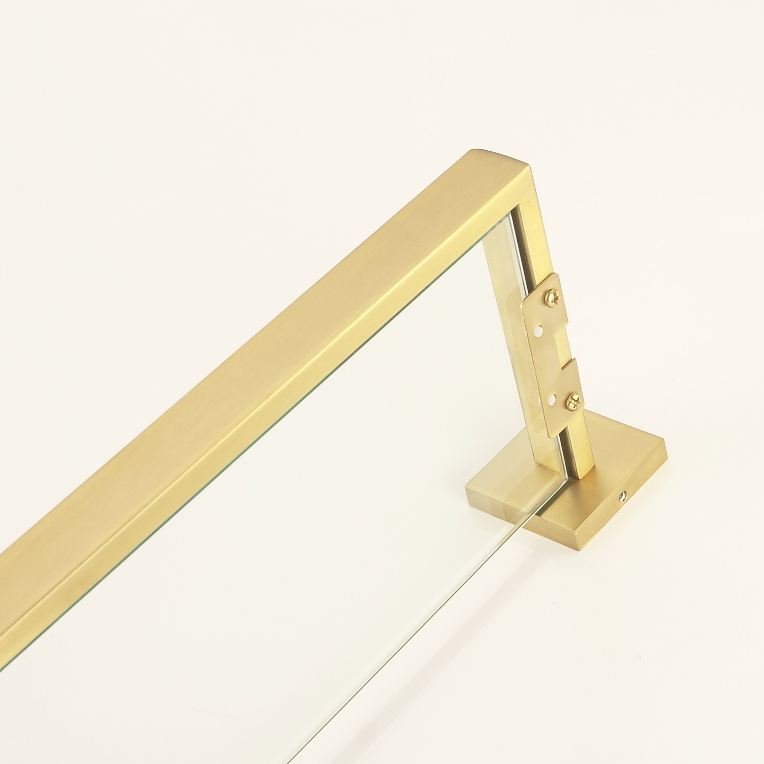 Bathroom Shelves Bathroom Tempered Glass Shelf, Sainless Steel Shower Wall Shelves No Drilling Towel Racks Rectangular 1 Tier Wall Mounted Mirror Front Shelf 2025 - $79.99 –P9