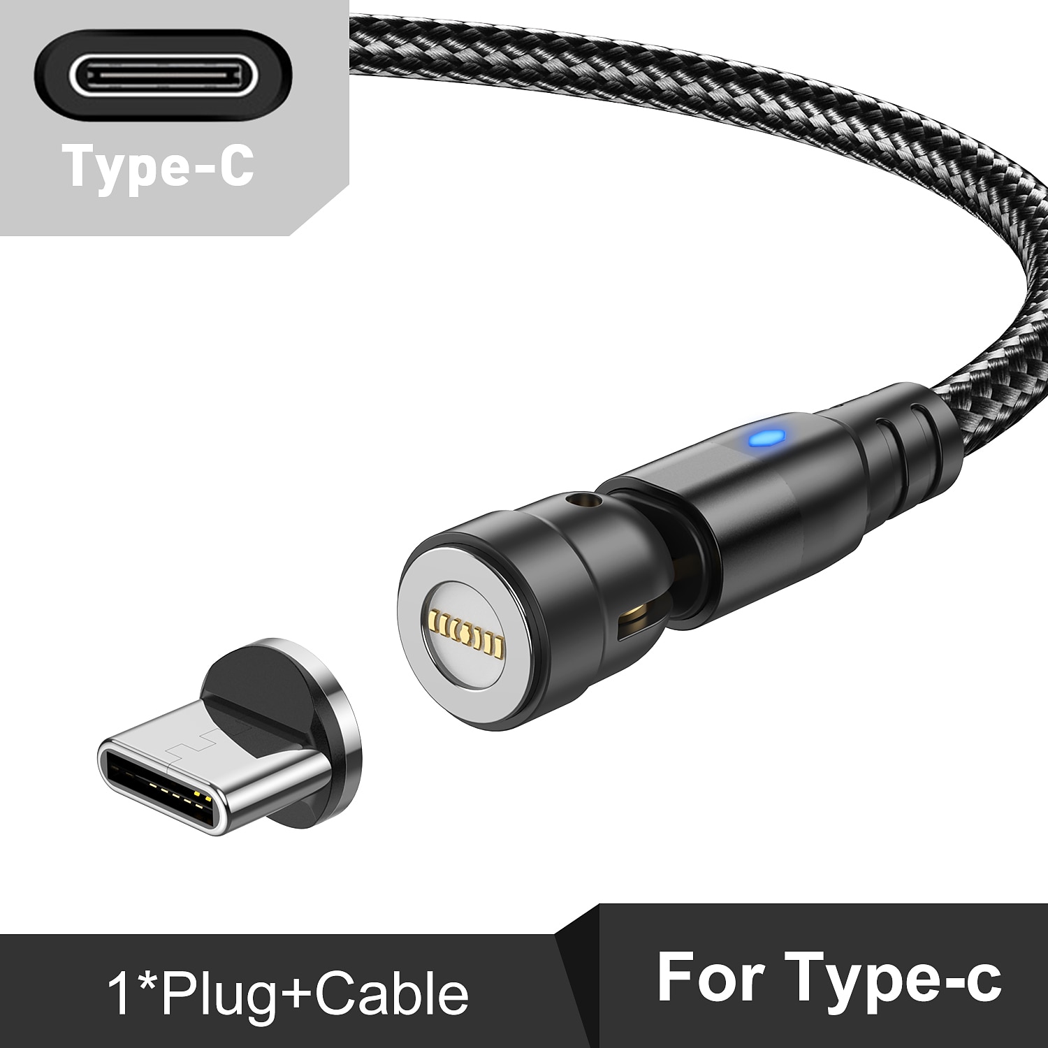 Multi Charging Cable 60W 3.3ft 6.6ft USB C to Lightning / micro / USB C 3 A Fast Charging Nylon Braided Durable Magnetic For Samsung Xiaomi Huawei Phone Accessory 2025 - $10.99 –P12