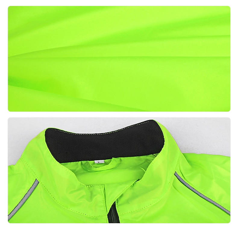 Nuckily Men's Cycling Jacket Rain Jacket Packable Waterproof 