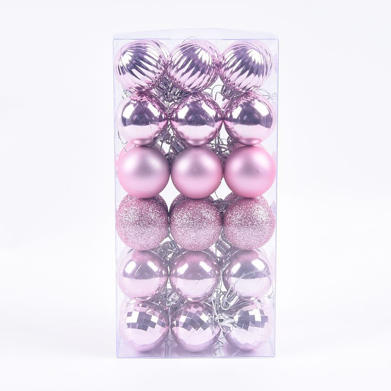 36pcs Christmas Baubles Ball Ornaments Xmas Decoration, 4cm Small Hanging Balls for Christmas Tree, Holiday, Party and Gift 2025 - $9.99 –P18