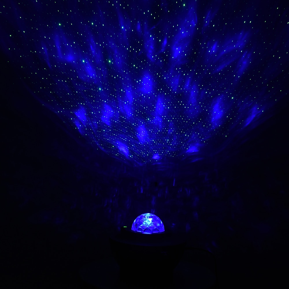 proiettore led galaxy luce notturna ocean wave proiezione stella con bluetooth altoparlante musica telecomando 10 colori 21 modalità di illuminazione livelli di luminosità regolabile per camera da del 2023 a € 17.64 –P8