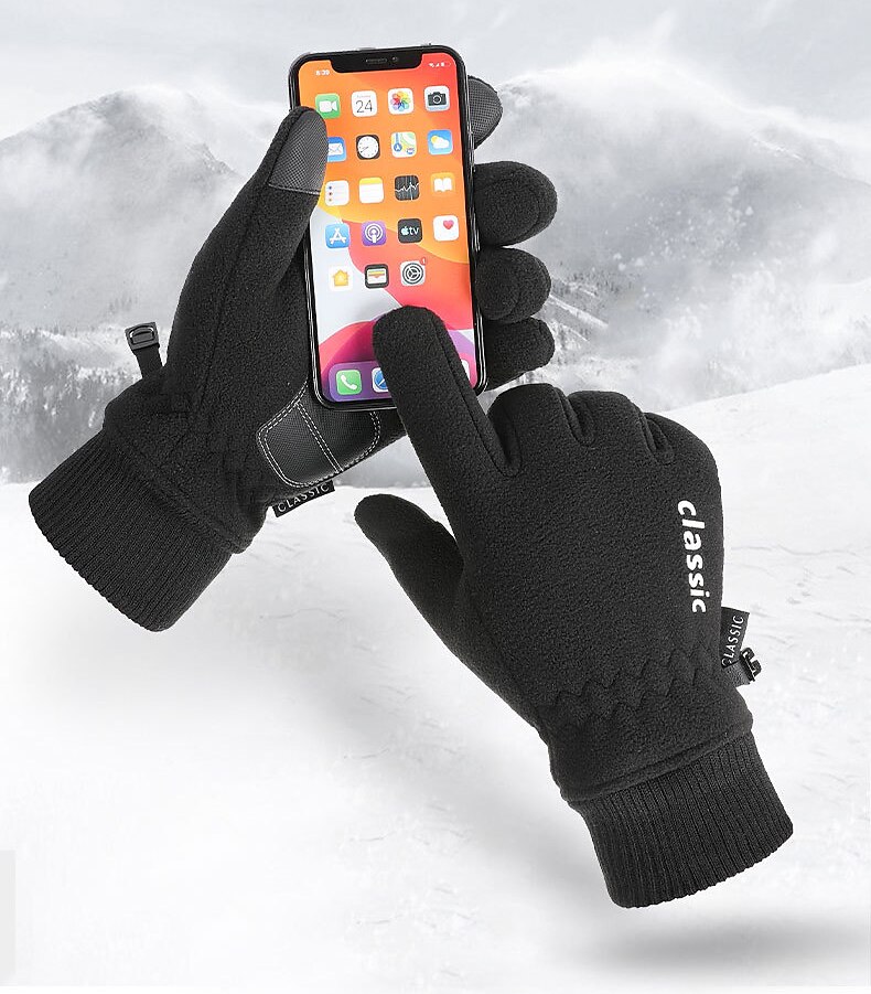Avec écharpe et gants Pour écran tactile Pour le ski en plein air ZETIY Ensemble d'hiver pour femme