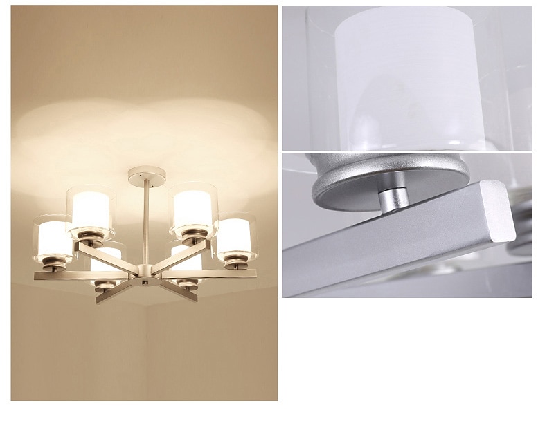 led κρεμαστό φωτιστικό 55 60 80 90 cm γεωμετρικά σχήματα πολυέλαιος μέταλλο μεταλλικά βαμμένα τελειώματα σκανδιναβικού στυλ 220-240v 2025 - $304.29 –P4