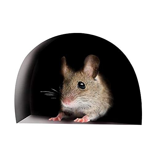 5 st mushål väggdekaler för inomhus utomhus unika djur dekorationer för sovrum vardagsrum kontor 10x10cm 2025 - $6.49 –P3