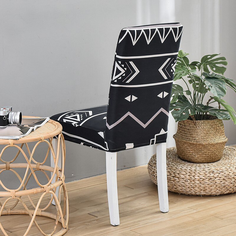 Housse de chaise de cuisine extensible housse de siège de chaise élastique pour salle à manger fête d'hôtel douce durable lavable de 2025 ? $13.49 –P3