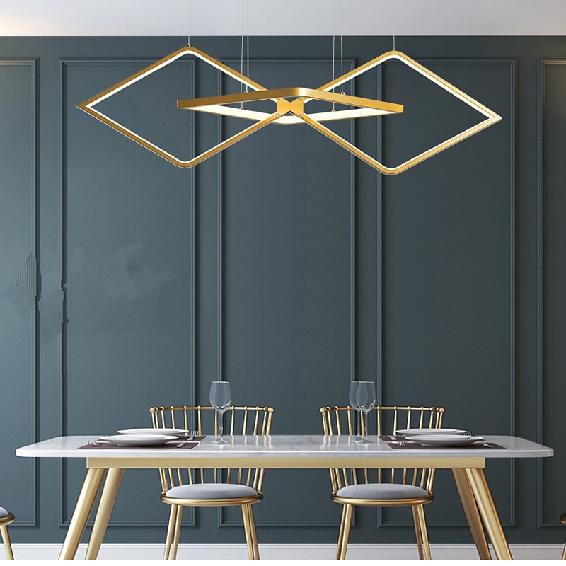 led pandantiv 100 cm candelabru design unic aluminiu stil artistic stil modern finisaje pictate elegant led moderne 220-240v 2025 - $448.59 –P6