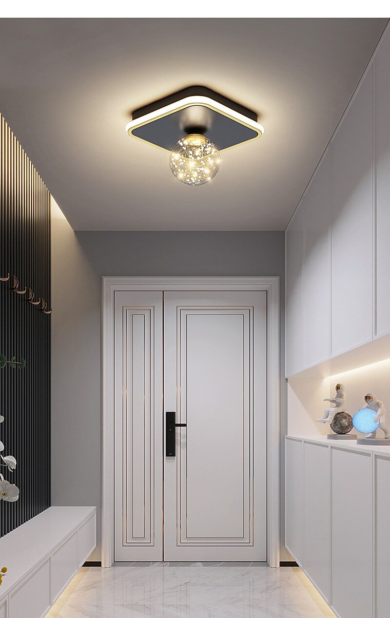 led φωτιστικό οροφής 25 εκ. σφαίρα σχεδίαση γεωμετρικά σχήματα φλας φώτα μεταλλικά καλλιτεχνικό στιλ κομψά σφαιρικά βαμμένα τελειώματα led μοντέρνα 220-240v 2025 - $212.69 –P7