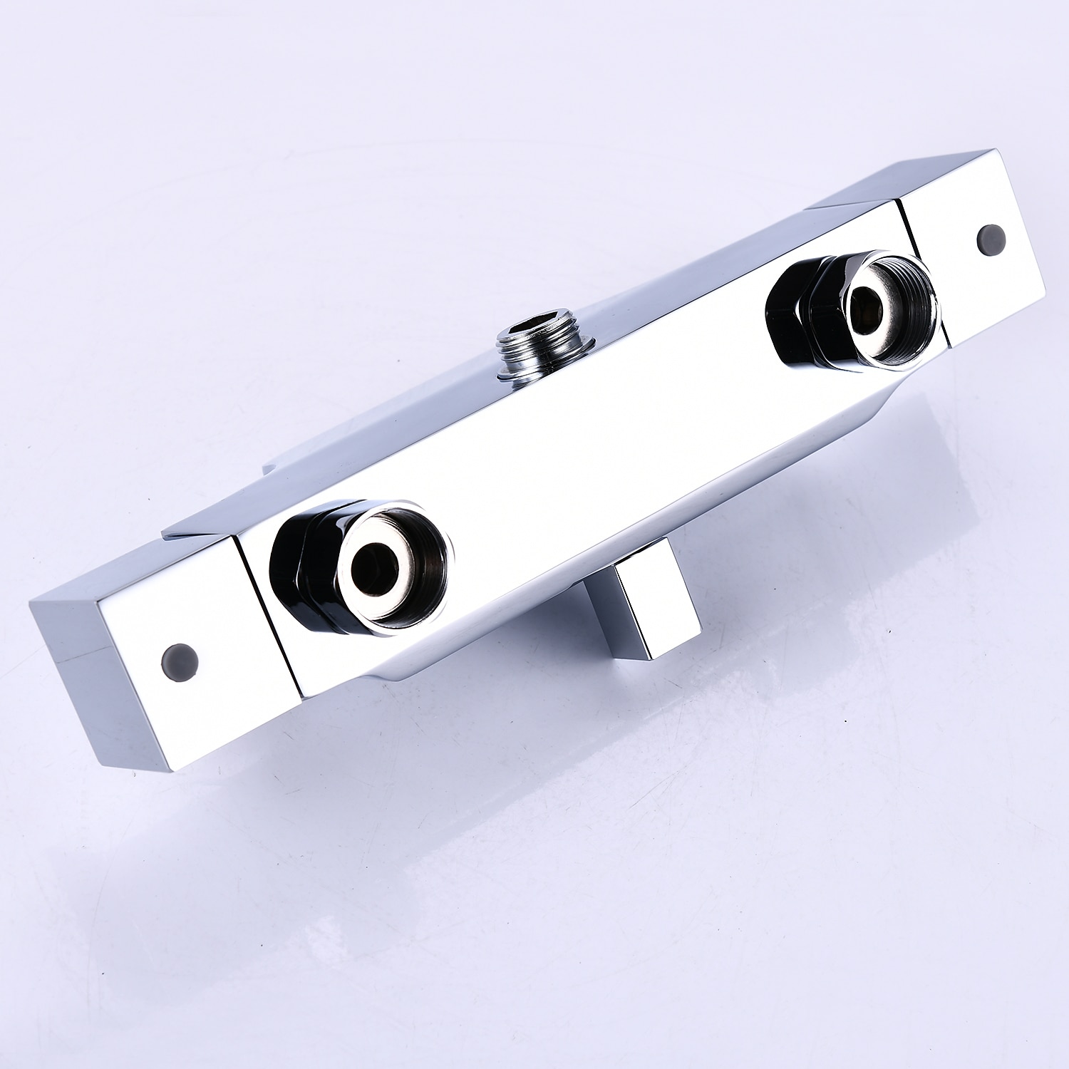 kád csaptelep - modern galvanizált falra szerelhető kerámia szelepes kád zuhanycsapok 2025 - $275.39 –P13