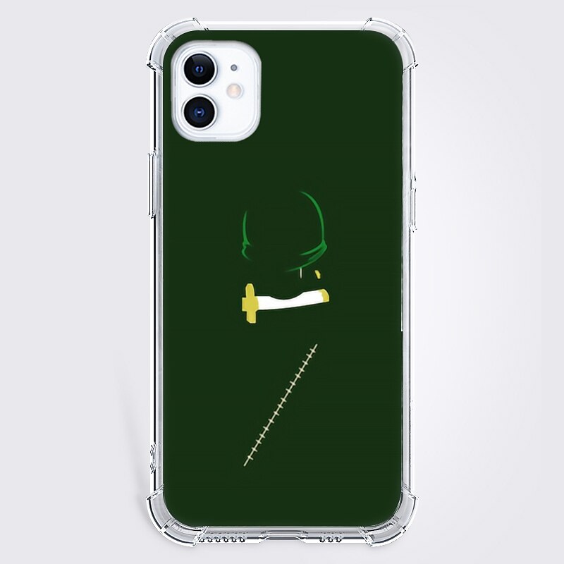 One Piece Rajzfilmfigurak Telefon Ugy Mert Apple Iphone 12 Pro Max 11 Se 2020 X Xr Xs Max 8 7 Egyedi Tervezes Vedotok Utesallo Porallo Fekete Tok Tpu 8787602 2021 9 99