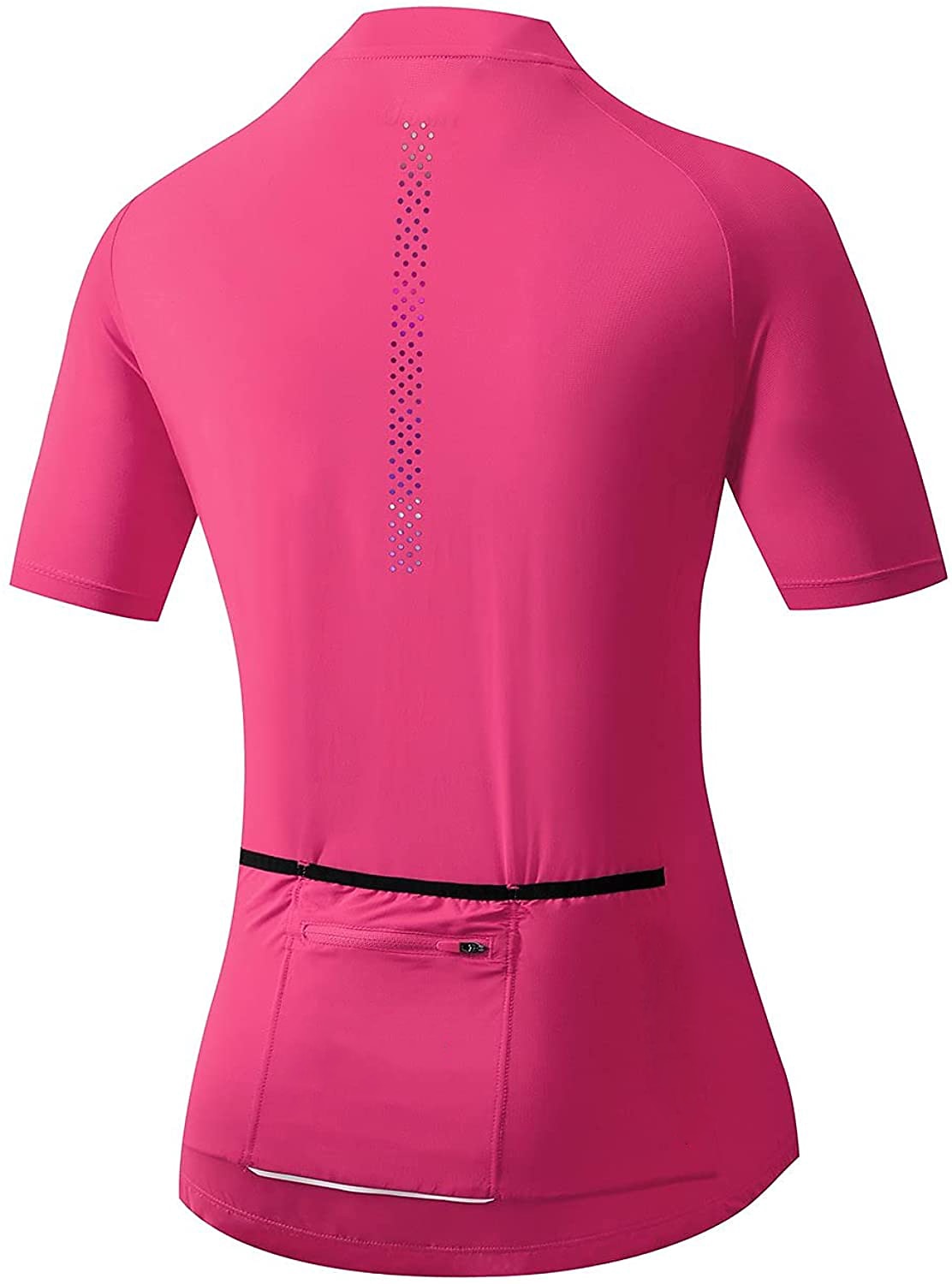 Per donna Maglia da Ciclismo Tinta unica Manica Corta Bicicletta Maglia Top con 3 tasche posteriori Mountain Bike MTB Ciclismo su strada Asciugatura Rapida Strisce Riflettenti Tasca Posteriore del 2026 a $30.99 –P13