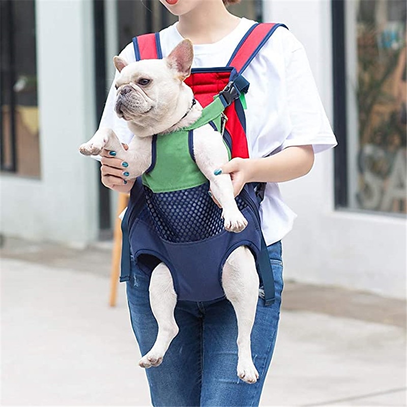 nohy ven batoh na přenášení batoh hands-free nastavitelný pet cestovní nosič pro malé střední psy kočky motocyklové pěší turistiky 2026 - $53.99 –P4