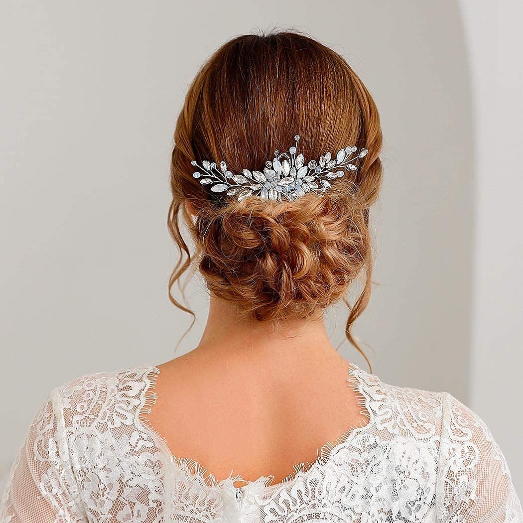 Pettine per capelli, con strass