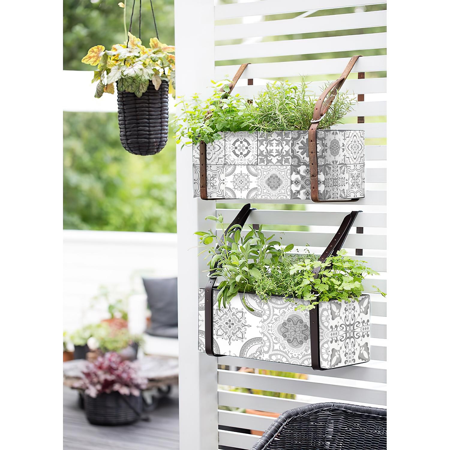 24/48pcs adesivi murali autoadesivi mandala impermeabili classici adesivi per piastrelle marocchine cucina creativa bagno soggiorno del 2025 a $15.49 –P6