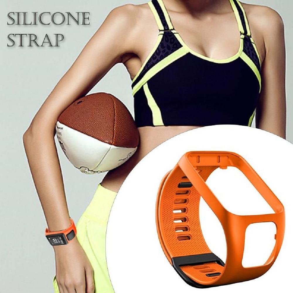 Watch Band for TomTom Adventure Golfer 2, Runner Spark 3/2 Cardio+Music Silicone Replacement  Strap Elastic Breathable Sport Band Wristband 2025 - $27.99 –P8