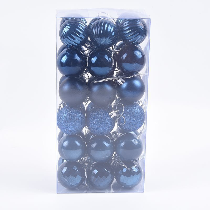 36pcs Christmas Baubles Ball Ornaments Xmas Decoration, 4cm Small Hanging Balls for Christmas Tree, Holiday, Party and Gift 2025 - $9.99 –P16
