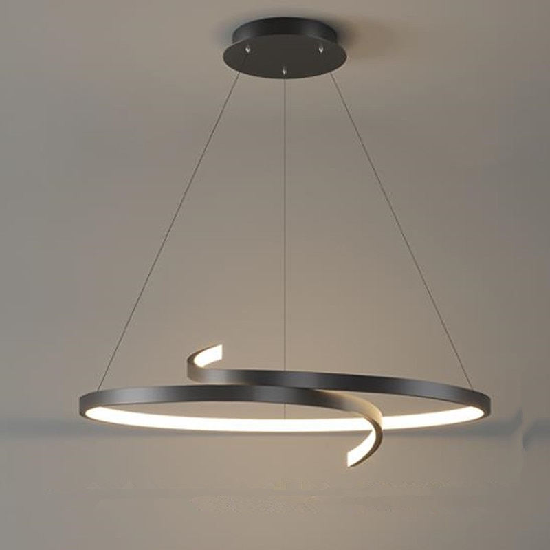 lampada a sospensione a led semplice creativo personalizzato geometria lampadario ristorante lampada nordico postmoderno bar caffetteria lampada studio lampada da ufficio del 2025 a $349.89 –P13