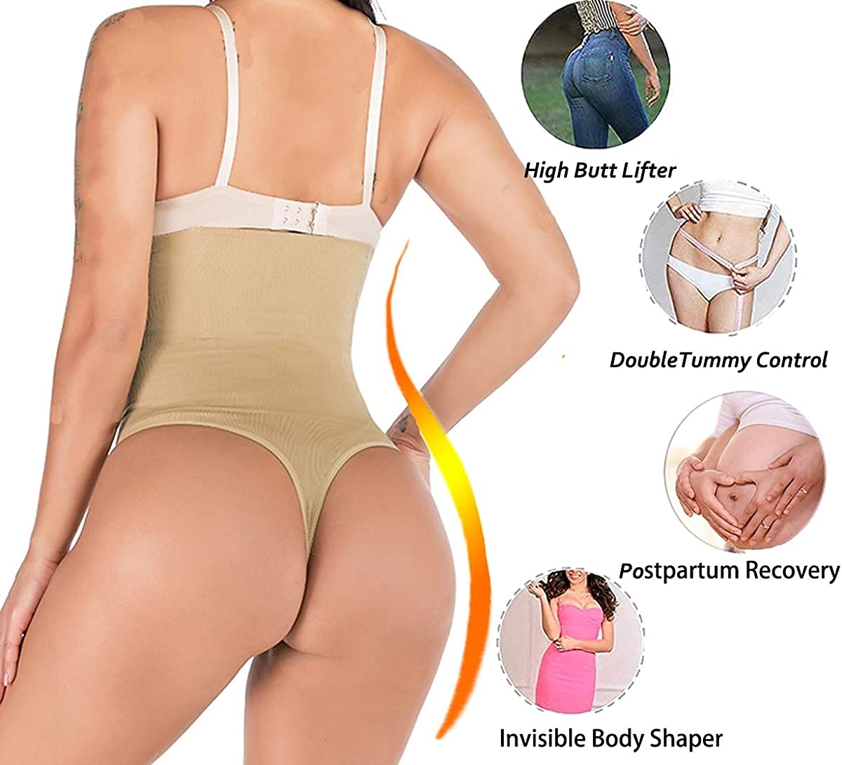 High Waist Shaping Panties Breathable Body Shaper Slimming Tummy Underwear panty shapers High Waist 2026 - $10.99 –P9