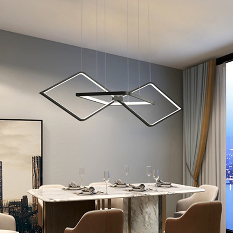 led pandantiv 100 cm candelabru design unic aluminiu stil artistic stil modern finisaje pictate elegant led moderne 220-240v 2025 - $448.59 –P4