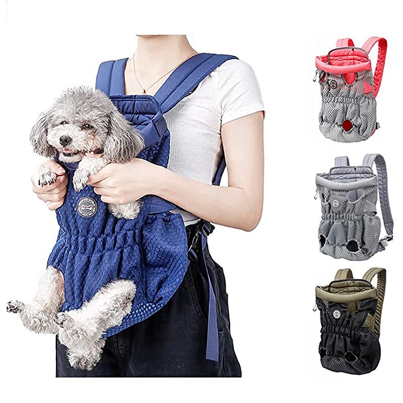 Pet Carrier Backpack Adjustable Pet Front Cat Dog Carrier Travel