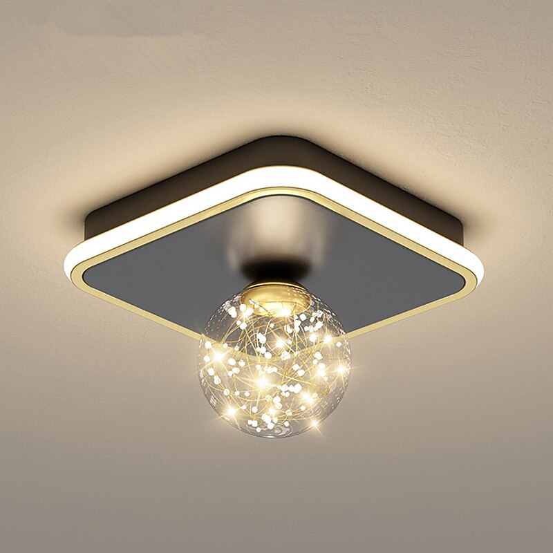 led φωτιστικό οροφής 25 εκ. σφαίρα σχεδίαση γεωμετρικά σχήματα φλας φώτα μεταλλικά καλλιτεχνικό στιλ κομψά σφαιρικά βαμμένα τελειώματα led μοντέρνα 220-240v 2025 - $212.69 –P10