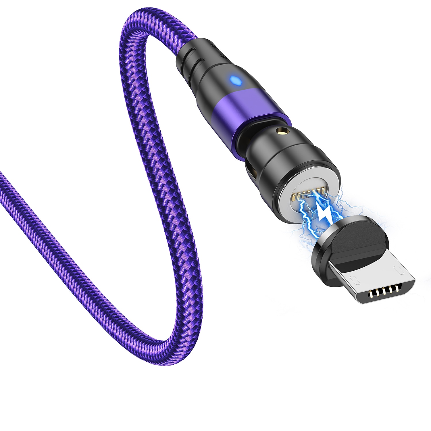 Multi Charging Cable 60W 3.3ft 6.6ft USB C to Lightning / micro / USB C 3 A Fast Charging Nylon Braided Durable Magnetic For Samsung Xiaomi Huawei Phone Accessory 2025 - $10.99 –P14