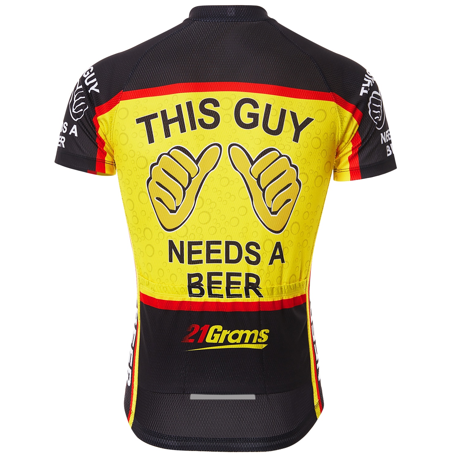 Men's Cycling Jersey Short Sleeve Bike Jersey Top with 3 Rear Pockets Mountain Bike MTB Road Bike Cycling Fast Dry Breathable Quick Dry Moisture Wicking Black Red Black Yellow Red Blue Graphic 2025 - $28.99 –P2