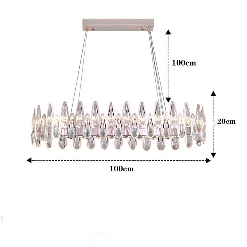luminária led pendente 60 cm lanterna desgin lustre aço inoxidável galvanizado moderno 220-240v de 2025 por $1106.69 –P7
