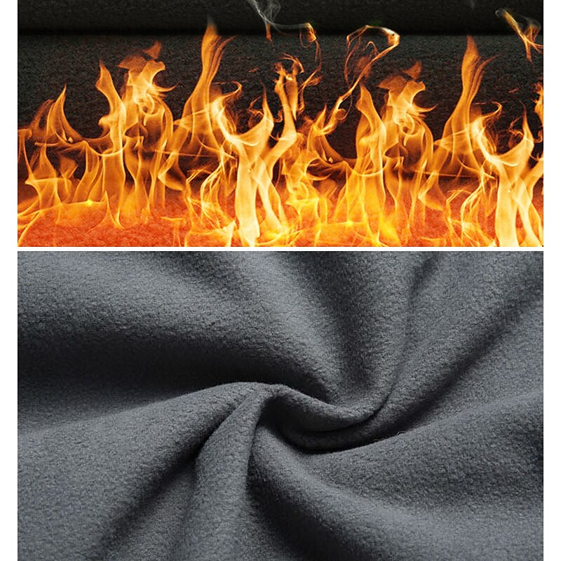 Herr Vandringsbyxor Fleecefodrade byxor Softshell-byxor Vinter Utomhus Håller värmen Vindtät Vattenavvisande Multi Pocket Underdelar Elastisk midja Ficka med blixtlås Herrgrå Armégrön Jakt Skidåkning 2025 - $29.99 –P7