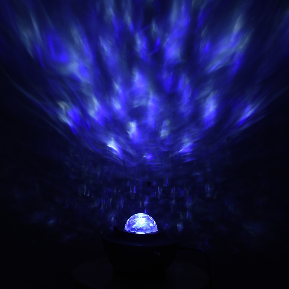 proiettore led galaxy luce notturna ocean wave proiezione stella con bluetooth altoparlante musica telecomando 10 colori 21 modalità di illuminazione livelli di luminosità regolabile per camera da del 2023 a € 17.64 –P5