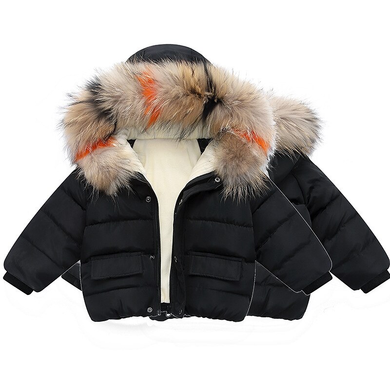 Unisex Gutt Jente 3D عادي Jakke Dun Langermet Høst Vinter Aktiv Mote Grunnleggende Barn 2-6 år Skole Feriereise Gate Normal 2025 - $34.99 –P5