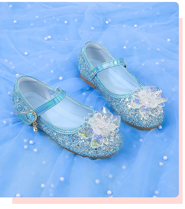 Mädchen Flache Schuhe Flach, Ballerina Schuhe für das Blumenmädchen Prinzessin Schuhe Leder PU Tragbar Gehen Hochzeit Abendschuhe Kleine Kinder (4-7 Jahre) Große Kinder (ab 7 Jahren) Alltag Party 2025 - $42.99 –P11
