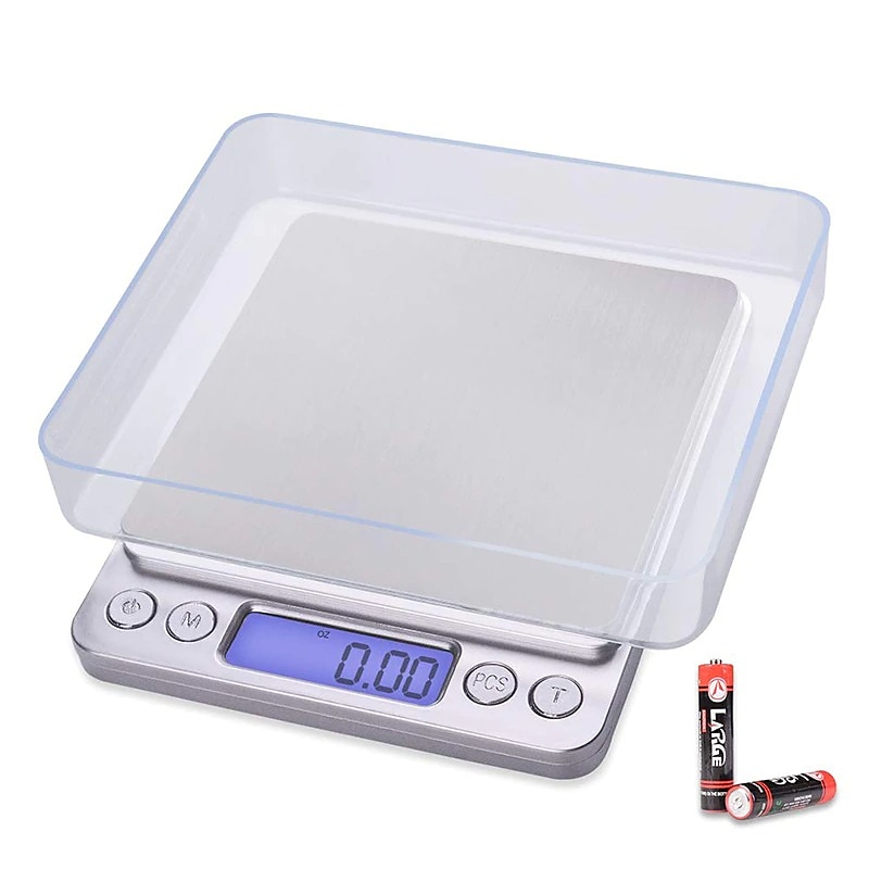 Hobby 320dwt/17.5oz/16ozt Postage and more! Capacity for Jewelry Coins White Color Kitchen Electronic Pocket Scale 500g 