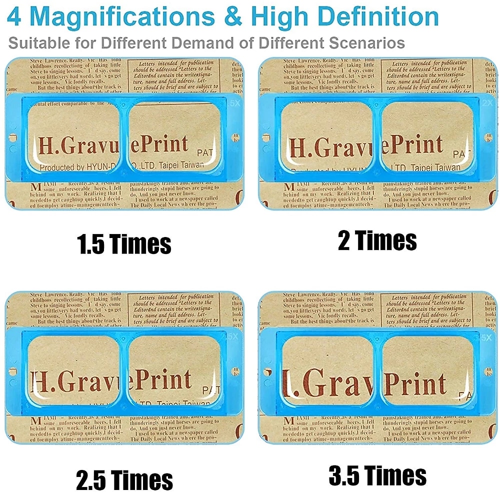 Double Lens Head Mounted Magnifier Eyewear Helmet Loupe Magnifying Glass Reading For Watch Tool Repair Educational Toys Gift 2026 - $35.99 –P5