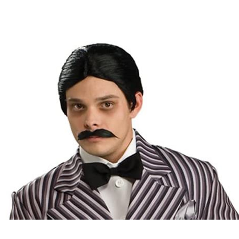 Perucas cosplay Preta Encaracolado Reta natural Cabelo Sintético Curto / Longo perucas Homens / Mulheres perucas Para festa de 2026 por $25.99 –P4