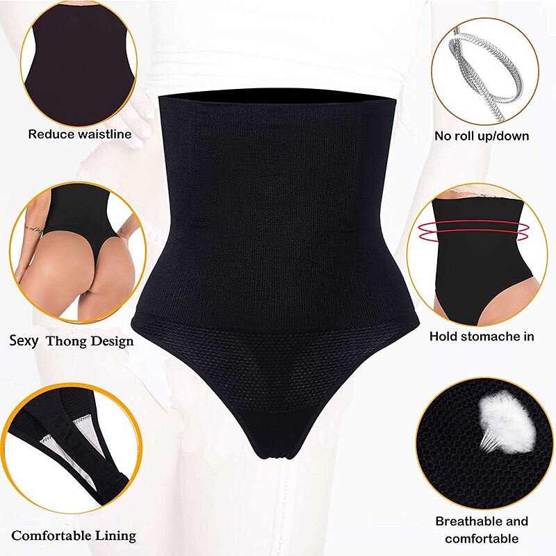 High Waist Shaping Panties Breathable Body Shaper Slimming Tummy Underwear panty shapers High Waist 2026 - $10.99 –P5