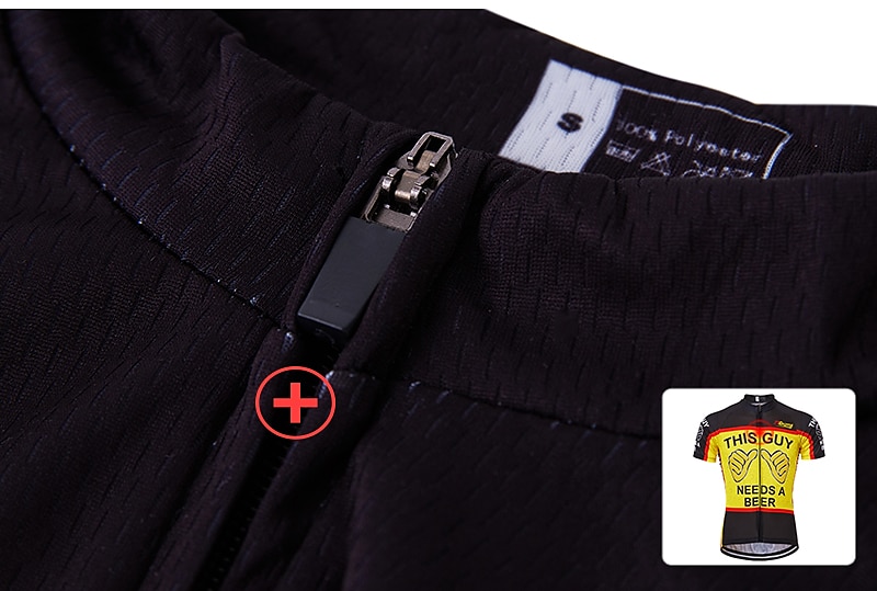 Men's Cycling Jersey Short Sleeve Bike Jersey Top with 3 Rear Pockets Mountain Bike MTB Road Bike Cycling Fast Dry Breathable Quick Dry Moisture Wicking Black Red Black Yellow Red Blue Graphic 2025 - $28.99 –P6