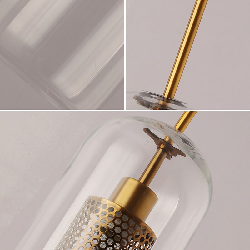 30 cm Single Design Pendant Light LED Modern Nordic Style Glass Cylinder Electroplated Lsland Lights Shops / Cafes Dining Room Lights Gift for Family Friends 110-120V 220-240V 2025 - $147.99 –P8