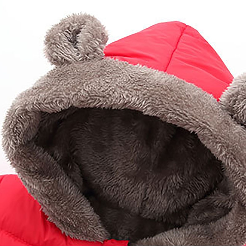 Unisex Pojkar Flickor 3D Slät Kappa Ner Långärmad Höst Vinter Aktiv Grundläggande Bomull Barn 2-6 år Gata Semester Normal 2025 - $32.99 –P8
